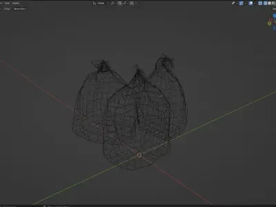 RUBBISH RED 3D model