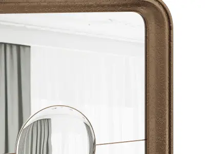 PIXIE FLOOR MIRROR by Bakerfurniture 3D model