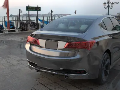  Luxury Executive Sedan Rigged 