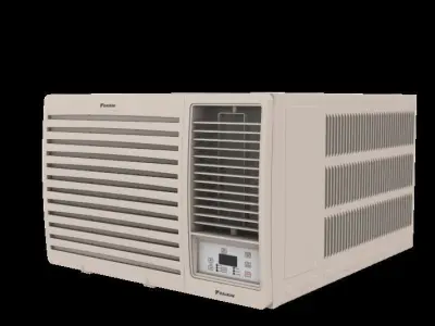daikin 3 star window ac Low-poly 3D model