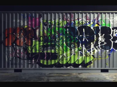 GRAFFITI DECALS Vol 1 Texture