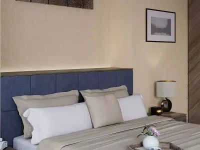 Ivory Herringbone Weave Wallpaper Texture