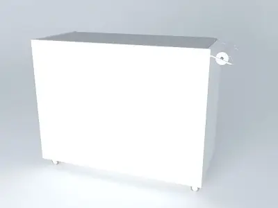 NURSERY BABY EXCHANGER WITH DOOR PAPER Free 3D model