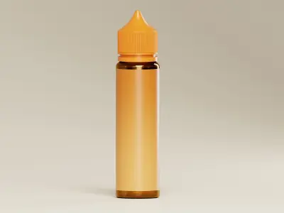 Cosmetic or Unicorn Bottle 3D Bottle Low-poly 3D model