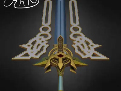 Sonic and the Black Knight - Excalibur 3D print model