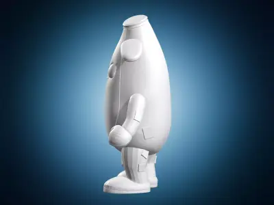 Fortnite Peely Costume 3D print model