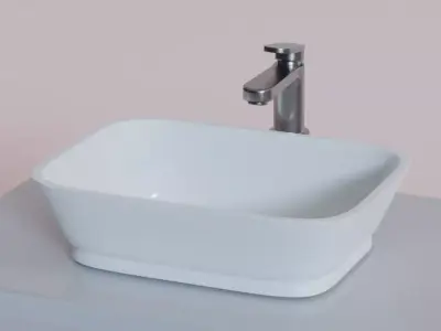 Bath Sink Free 3D model