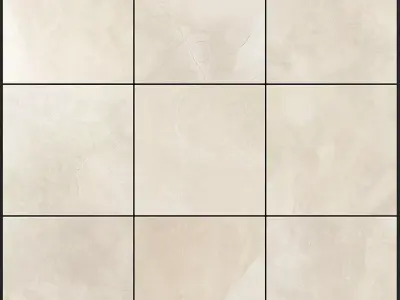 Yurtbay Seramik Classic Pulpis Ivory 300x300 Set 4 3D model