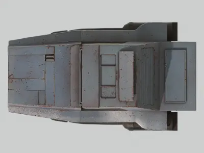 Ferrix Riot Speeder - Star Wars Andor 3D model