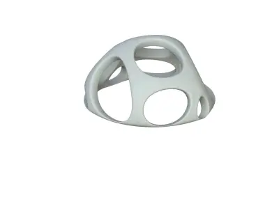 SciFi Cube Object No 48777 Low Poly Shape Low-poly 3D model