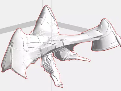 Vulcan Wonderer 3D print model