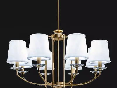 Buy Beige Chandelier 3D model