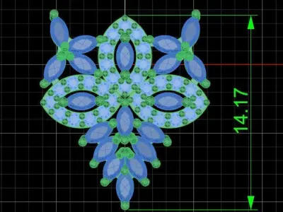 Pendant 0042 3D print model