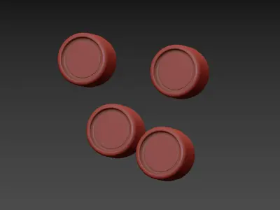 Dimple Smoke Sconce by Rich Brilliant Willing 3D model