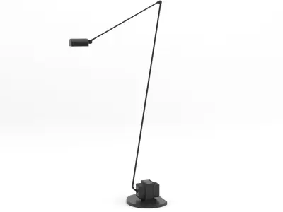 Floor Lamps Set 3D model