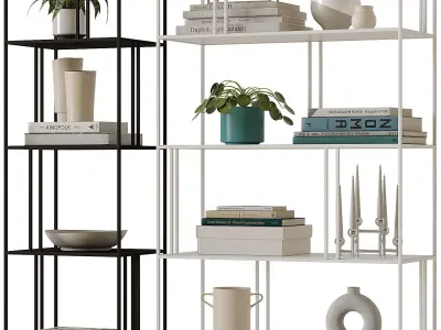 Westelm - Profile Bookcase 3D model