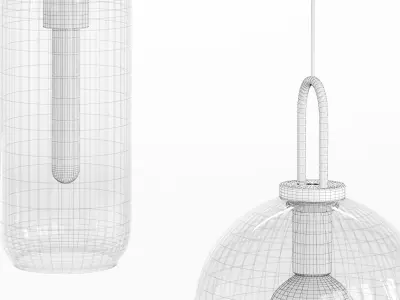 pendant light gauss 3D model