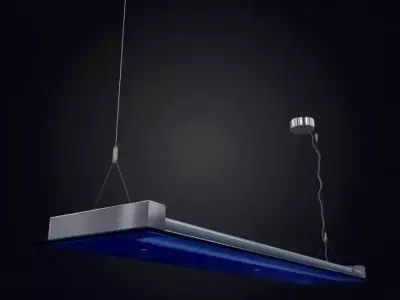 Hanging Lamp 3D model 9