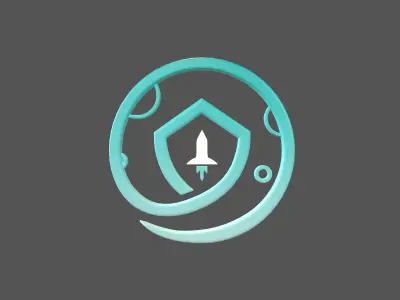 SafeMoon Coin v1 001 Low-poly 3D model