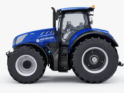  New Holland T7 and Joskin Trans-Space 8000 