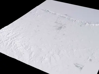 Nicosia Cyprus City Landscape 3D Model 3D model