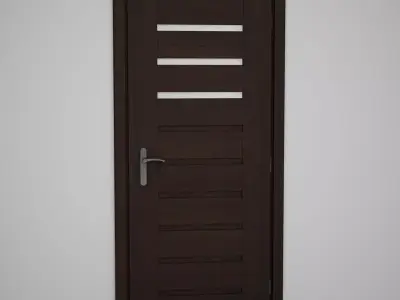 CGAxis Door 3D model 38