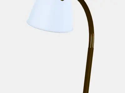 ISNALEN LED work lamp Low-poly 3D model