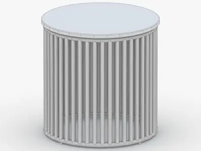 0435 - Coffee Table Low-poly 3D model