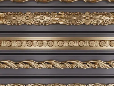 Trim Ornament 116 3D model