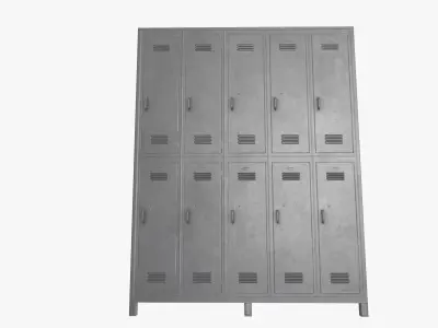 Industrial Locker 3D model