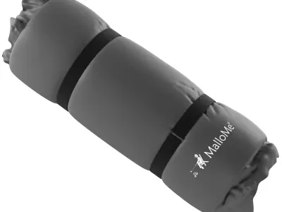 camping pillow set 3D model