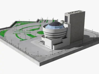  Museum Complex on Prepped Site 