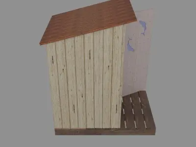 Outhouse 3D model