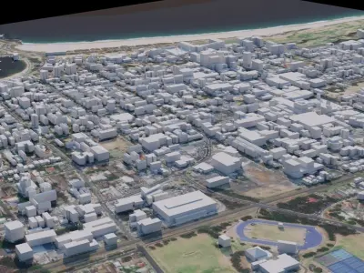 Wollongong - Australia 3D model