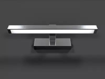 Bathroom Wall Light V02 - High Poly 3D model