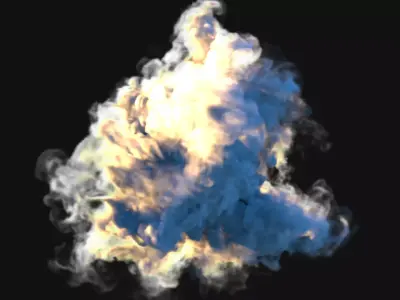Realistic clouds for Blender 3D model