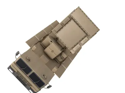 Bavar-373 Radar 3D model