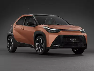 2026 Toyota Aygo X Hybrid 3D model