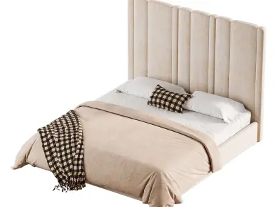 Bed WOODLAND 3D model