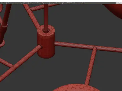 TEAM ANXIETY 2 Low-poly 3D model