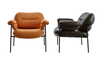 Bollo Lounge Chair 3D model