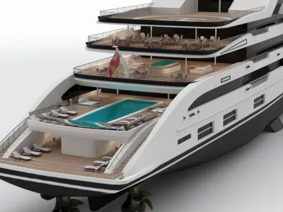  Anita Superyacht 120m 