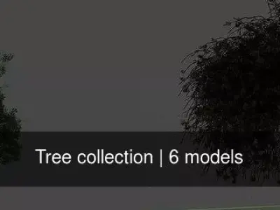 Tree collection 3D Model Pack