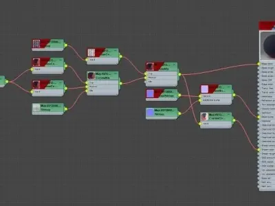 Unique Messy Moriah Rug 3D model