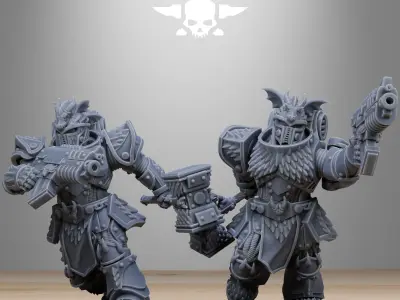 Socratis Dragon Knights 3D print model
