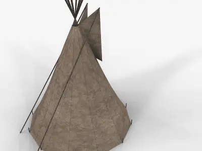 Tee Pee 3D model