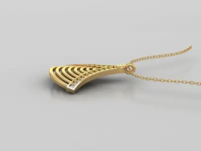 Pendant P108 3D Print Model 3D print model