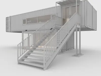 Container House 2 3D model