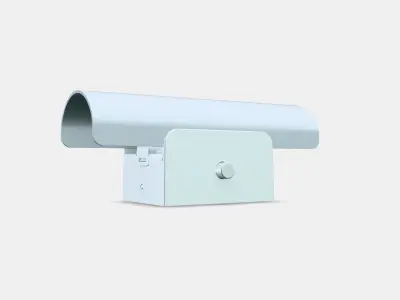 HAVSDUN LED wall lamp Low-poly 3D model