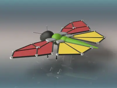 Butterfly Robot 3D model